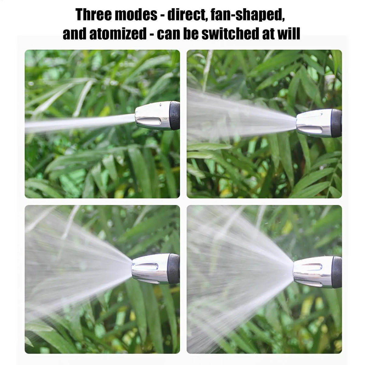 Adjustable High Pressure Foam Car Wash Sprayer, Multi-Port Telescopic Garden Hose for Auto Detailing Truck Boat Patio Garage Vue
