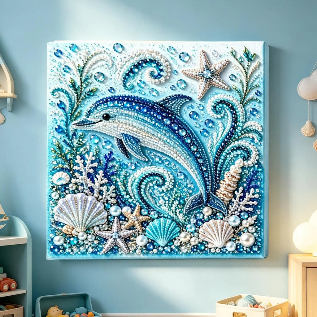 Pearl Beads DIY Craft Kit Handmade Wall Art Decor Set, Perfect for Home, Apartment, Cabin, Gift for Adults Men Women Vue