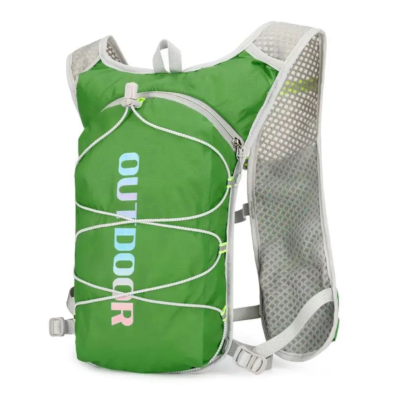 CC11Outdoor Trail Running Backpack Ultralight Race Hydration Vest Vue Green
