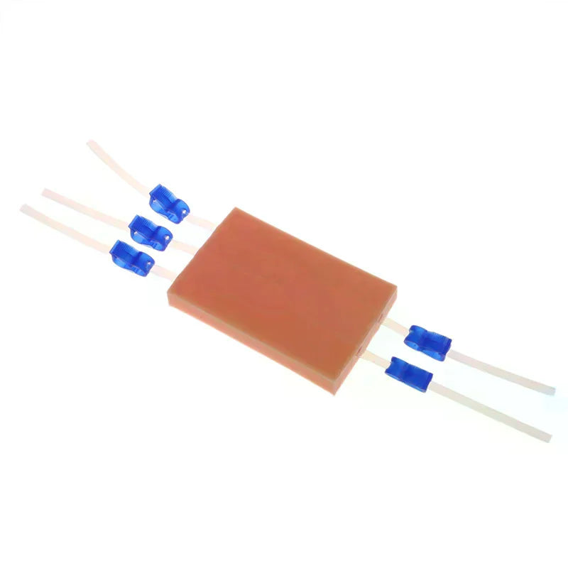 Venipuncture Injection Practice Pad Simulation Human Skin Tear Resistant Portable For Students Nurses Suture Training Model Vue