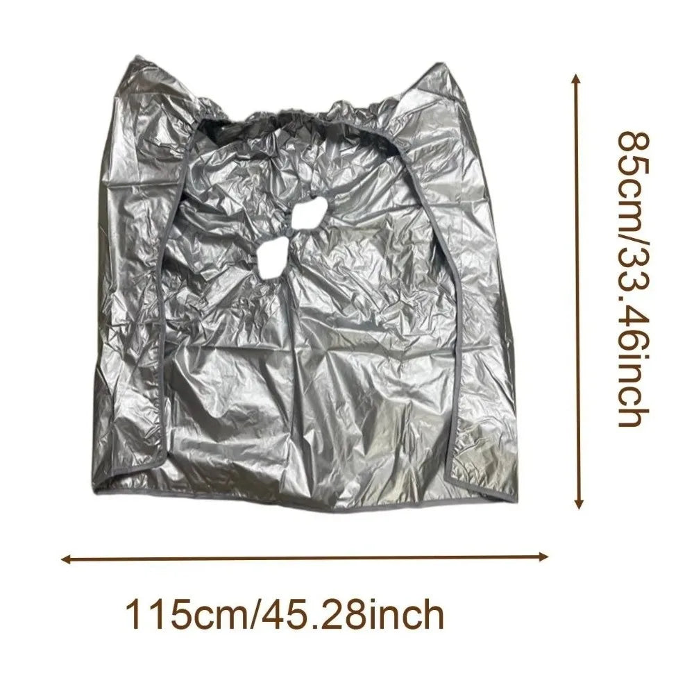 Thickened Truck Portable Air Window Seal Cloth Heat Insulation Rainproof AC Exhaust Hose Cover Sun Protection Universal Vue