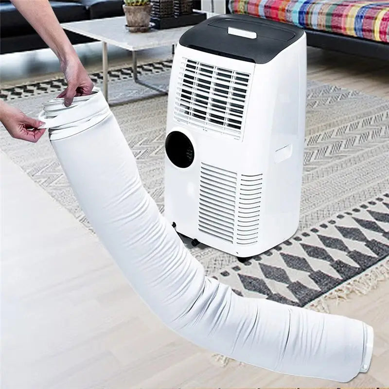 ABKW-AC Air Conditioner Hose Cover Dustproof Heat Insulation Portable Air Outlet Tube Sleeve Wrap Cloth Vue