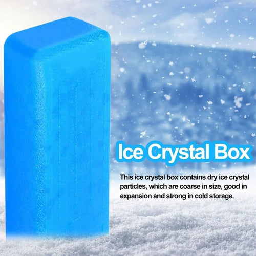 1 2 PE Ice Box Durable Reusable Keep Fresh Refrigerated Shipping