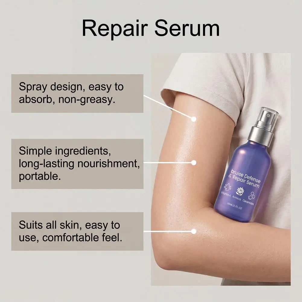 60ml Herbal Gentle Maintenance Body Face Skin Spray Bruise Protection Repair Essence Smooth Delicate Shiny Moisturizing Essence Vue