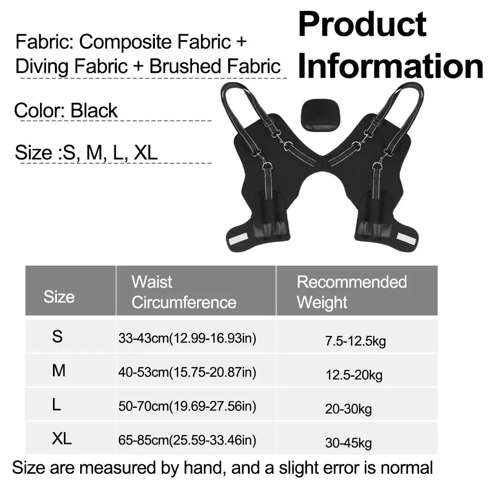 Legs Hip Support Dog Lift Harness Adjustable Black Pet Aid Assist Tool Breathable Soft Padded Dog Rear Leg Support Vue