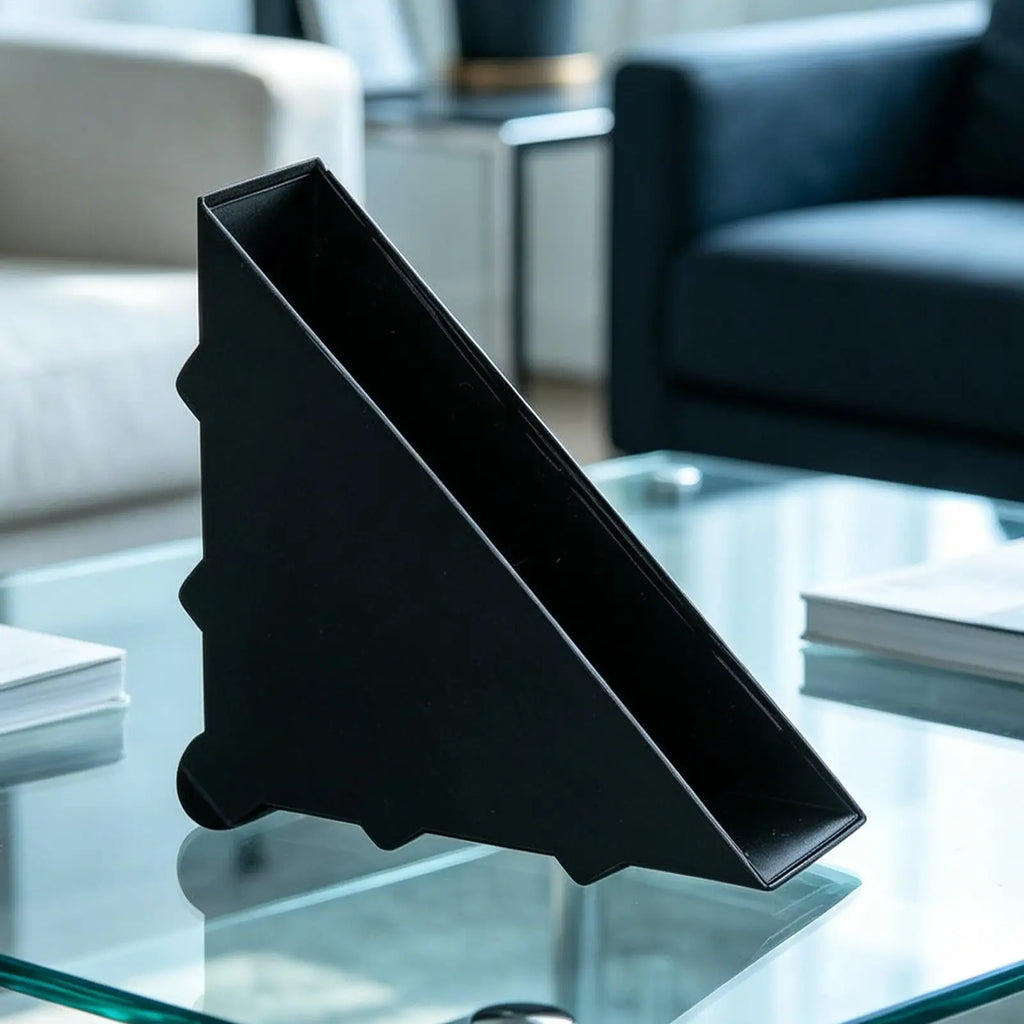 Right Triangle Glass Table Corner Protector, Kids Safety Guard for Sharp Edges, Removable Impact Cushion for Desk Picture Frame Vue