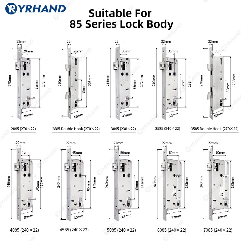 Mechanical combination Coded Lock Fire and Waterproof Digital Lock Password and Silding Lock Push button For garden Vue
