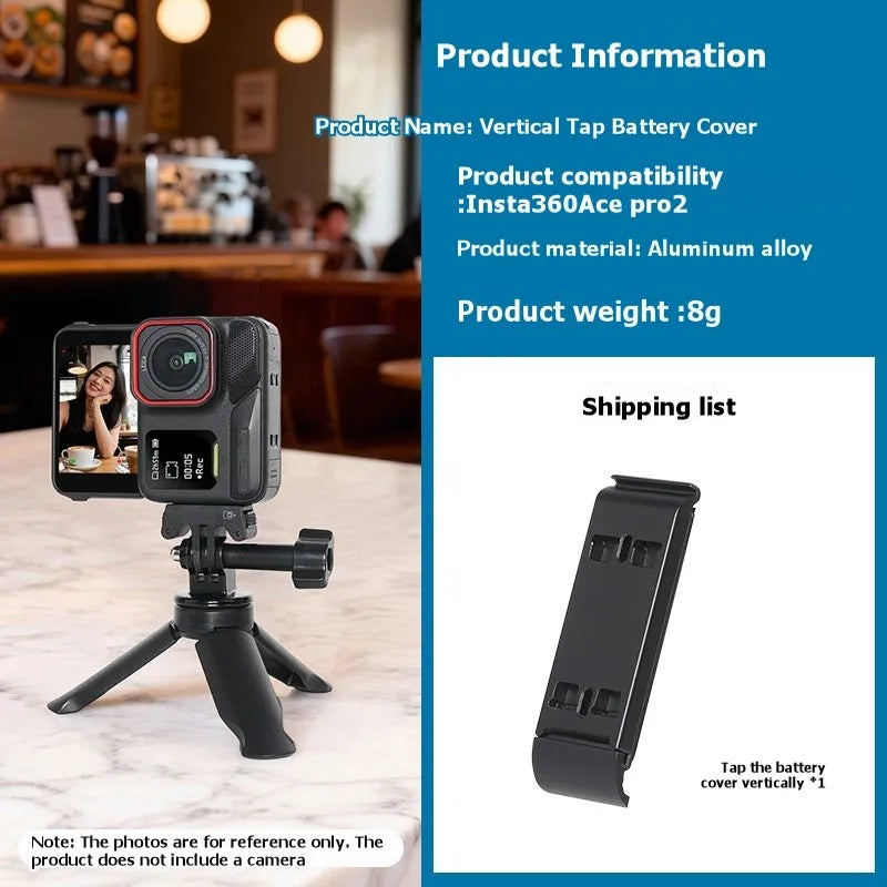 Hot-For Ace Pro2 Aluminum Battery Side Cover-Camera Mounting Bracket Accessory Vue