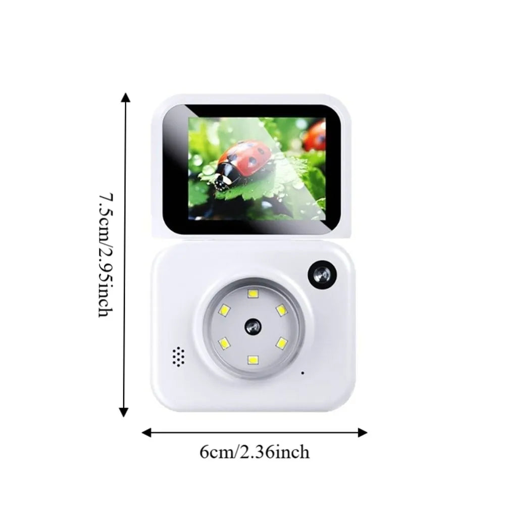 Convenient Electronic Magnifying Glass Handheld 2.4 Inch Screen Digital Microscope Amplifier High Definition Rechargeable Vue