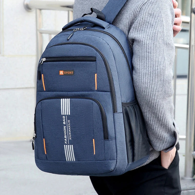 Fashion Minimalist Men S Rucksack Lightweight Nylon Backpack Multiple