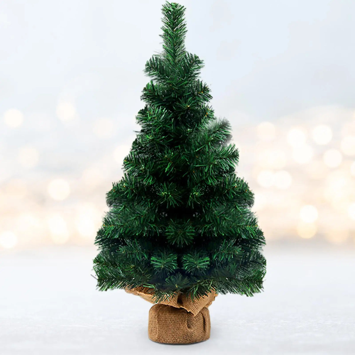 Mini Artificial Christmas Tree Desktop Shelf Decor | PVC Xmas Artificial Christmas Tree Vue