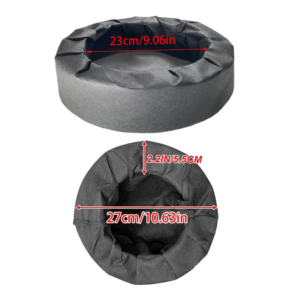 18cm/27cm Fabric Floating Pond Planter Aquatic Flower Container Floating Garden Island Pot for Outdoor Water Pond Aquatic Plants Vue L