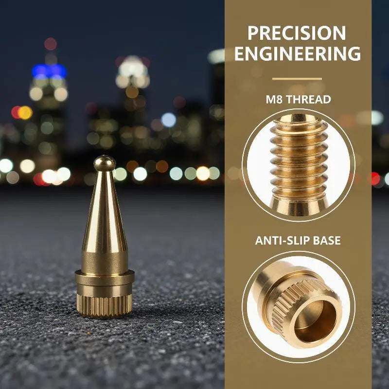 4/8Pcs Speaker Spikes For Hi-Fi Feet Speaker Stands Accessories Copper M8 Thread 28MM 35MM Vue