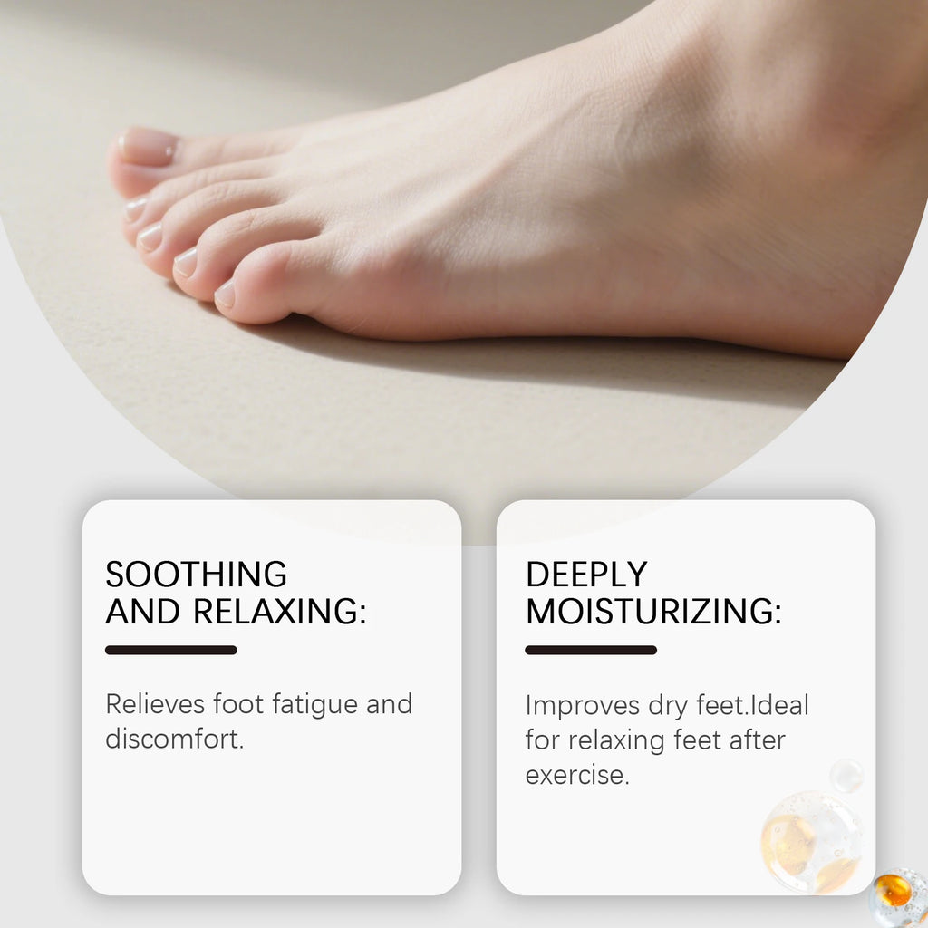 Urea Foot Care Roller Ball - Gentle Nourishing Care, Deep Hydrating & Intensive Softening, Refreshing Non-Greasy Formula Vue