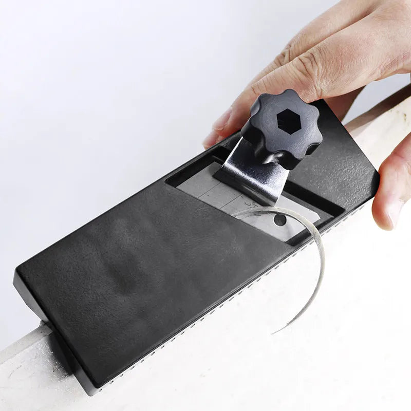 Woodworking Planer DIY Mini Hand Planes Gypsum Board Trimming Quick Edge Trimming Bit Set Woodworking Hand Planer Tool Vue
