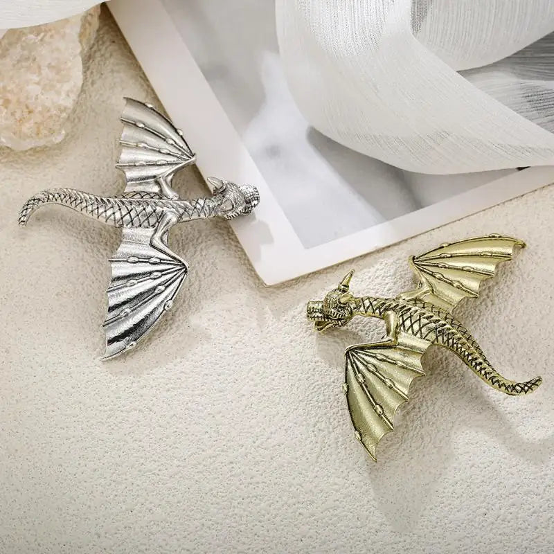 Vintage Viking Dragon Hairpin Fashionable And Elegant Women's Retro Nordic Norwegian Style Hair Accessory Gift Vue