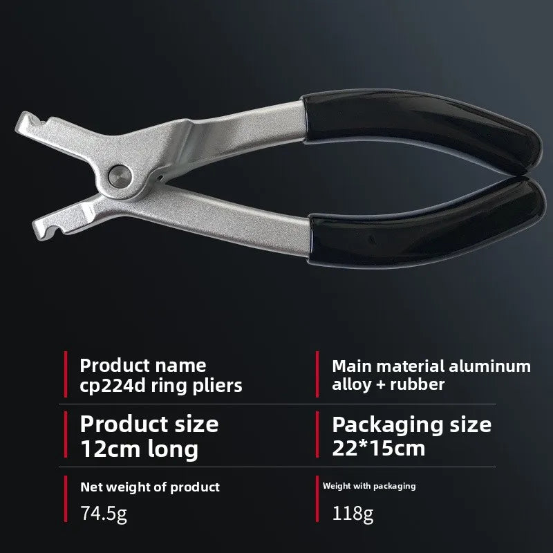 Aluminum Alloy Archery D Loop Pliers Compound Bow D Ring Installation Tool Bowstring D Loop Adjust Shooting Accessories Vue