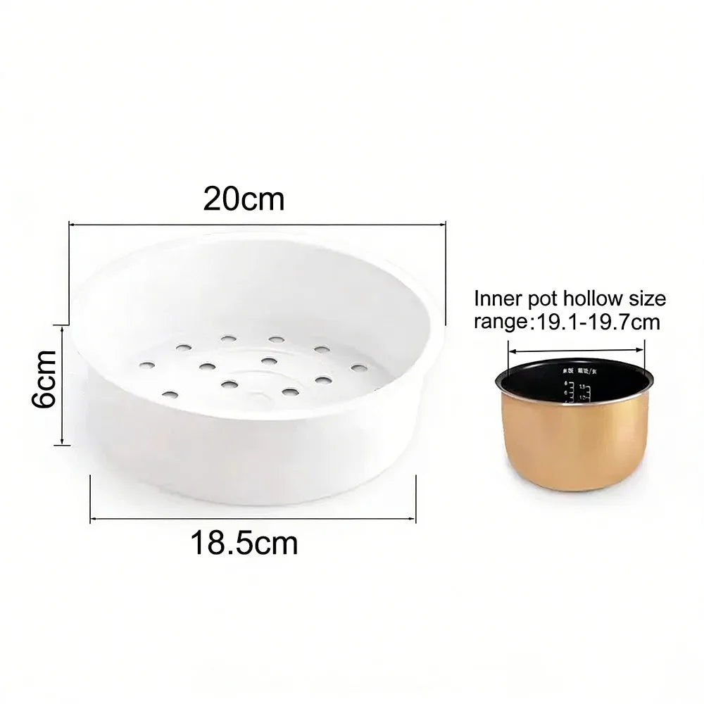 Practical Universal Electric Rice Cooker Steamer Plastic Multipurpose Vue 3L Type2