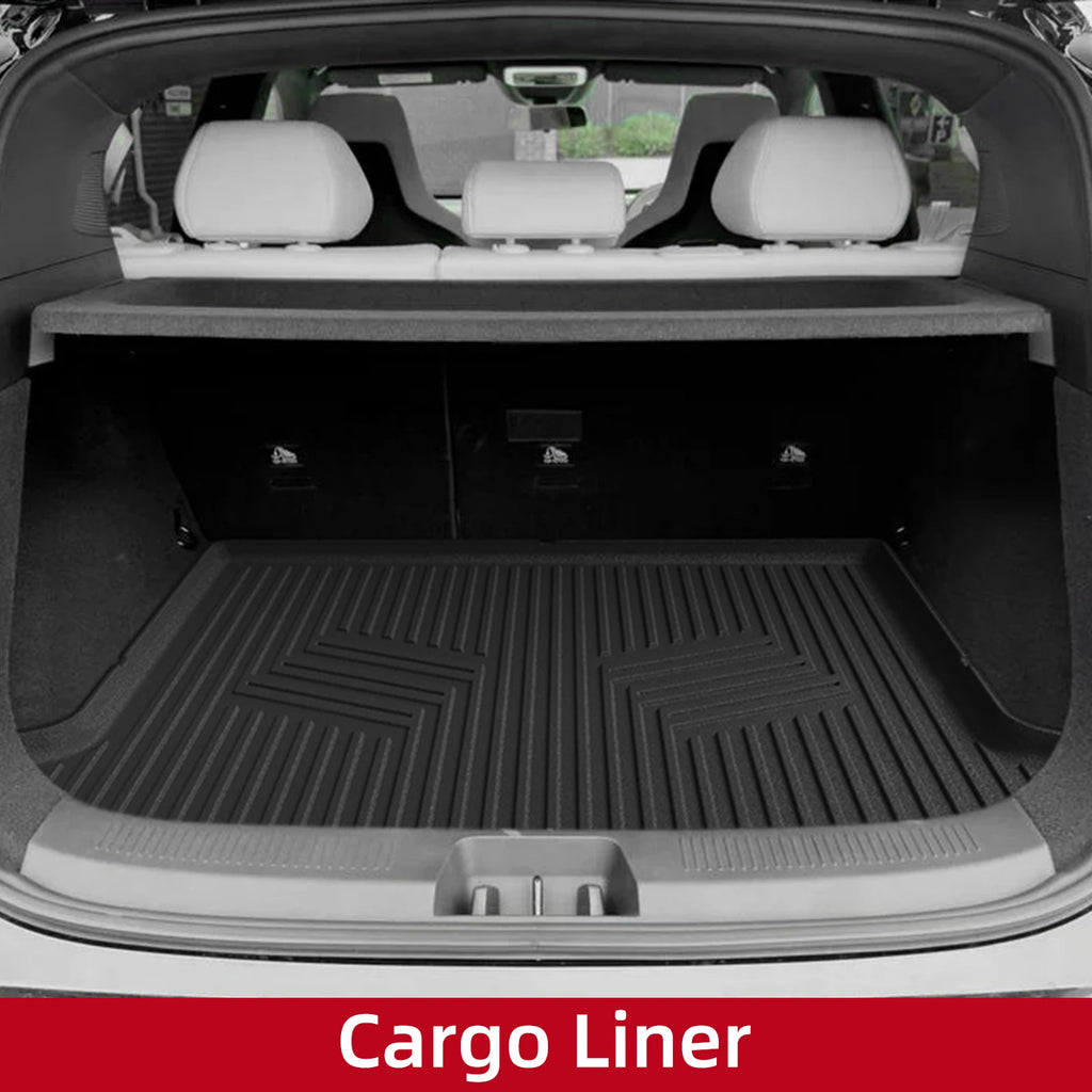 Smabee for ZEEKR X 4Seats/5Seats 2023- 2025 2026 Car All-Weather Cargo Liner Trunk Mat TPE 3D Interior Accessiories Black Vue