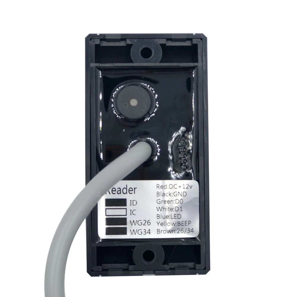 Ip65 Waterproof RFID Card Reader Wiegand 26 output Access Control Slave Reader Security 125KHZ 13.56MHZ EM ID Card Reader Vue