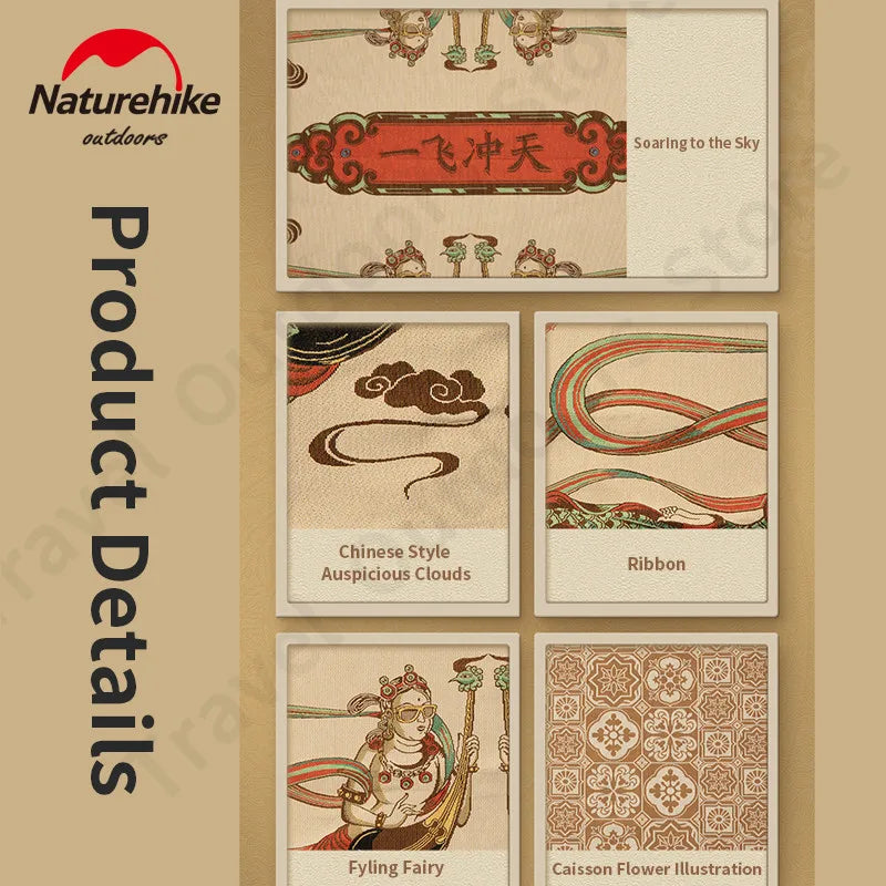 Naturehike Dunhuang Jacquard Picnic Mat 200x150cm | Large Outdoor Blanket Outdoor Picnic Mat Vue