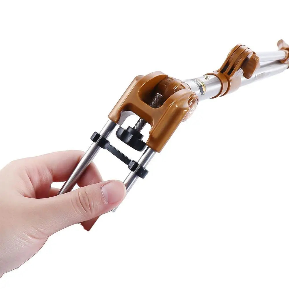 1.7M 2.1M 2.3M Anti-rotation Stainless Steel High-strength Fishing Pole Holder Fishing Rods Holder Hand Rod Fishing Bracket Vue