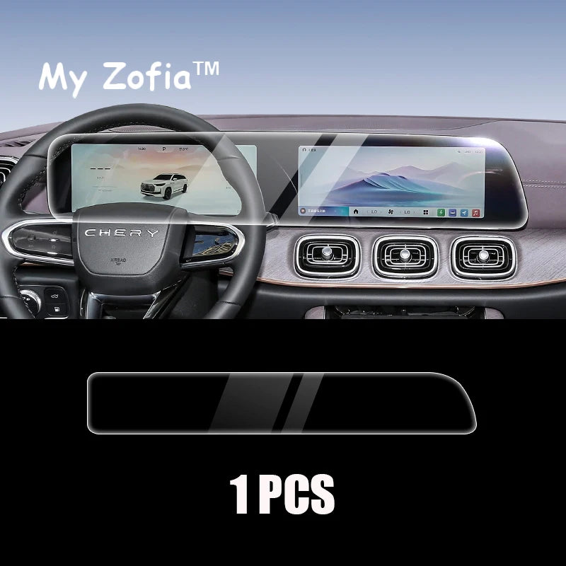 For Chery Jaecoo J8 2024 2025 2026 Car Navigation Display Tempered Glass Screen Protector Anti-scratch Film Interior Accessories Vue A