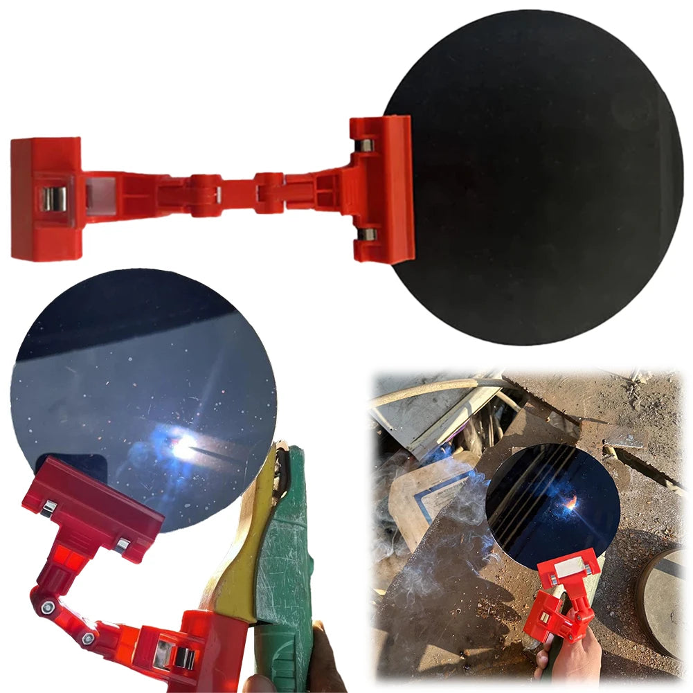 Clip-On Round Welding Shield | Adjustable Angle Blackout Cover Welding Shield Vue China Mainland