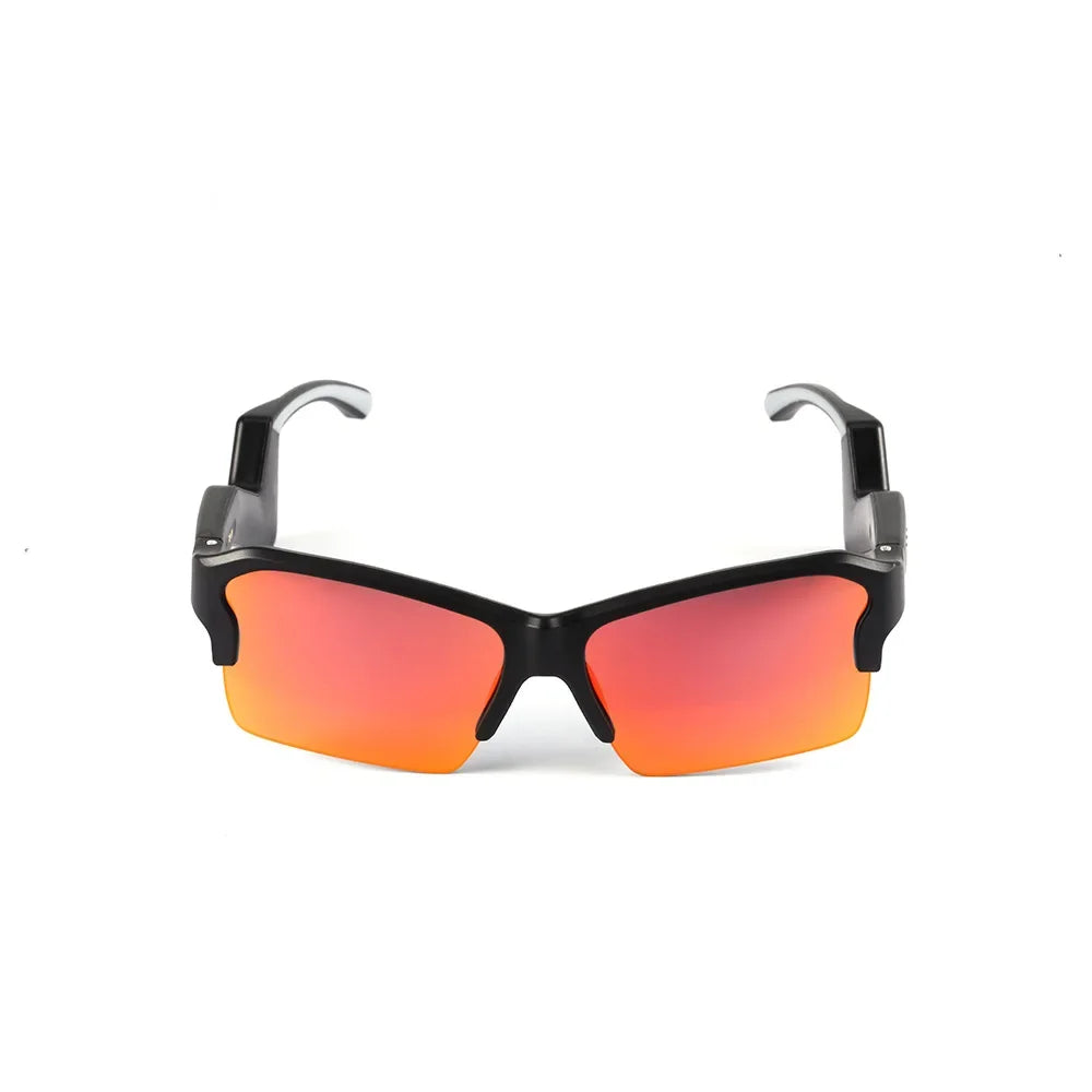 Intelligent AI Glasses Directional Audio Glasses TWS Outdoor Sunglasses Outdoor Sunglasses Outdoor Sunglasses Cycling Vue Red