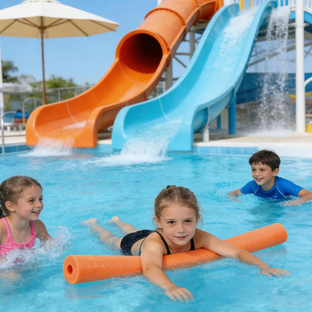 Noodles Pool Foam Water Noodles For Pool 120X6CM Long Hollow Soft Buoyancy Stick For Beach River Relaxation Water Game Backyard Vue