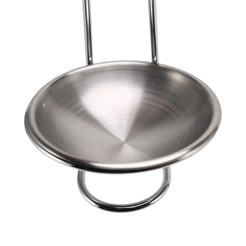 ABKW-4X Stainless Steel Spoon Rest Holder,Long Handle Vertical Saving Soup Ladles Holders Ladle Rest Soup Ladle Holder Vue