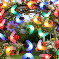 Life-Like Solar Bee Lights - 20/50 LEDs, Auto On/Off, 8 Modes for Christmas, Halloween, & Garden Glowing! Vue Colorful 7M50LED