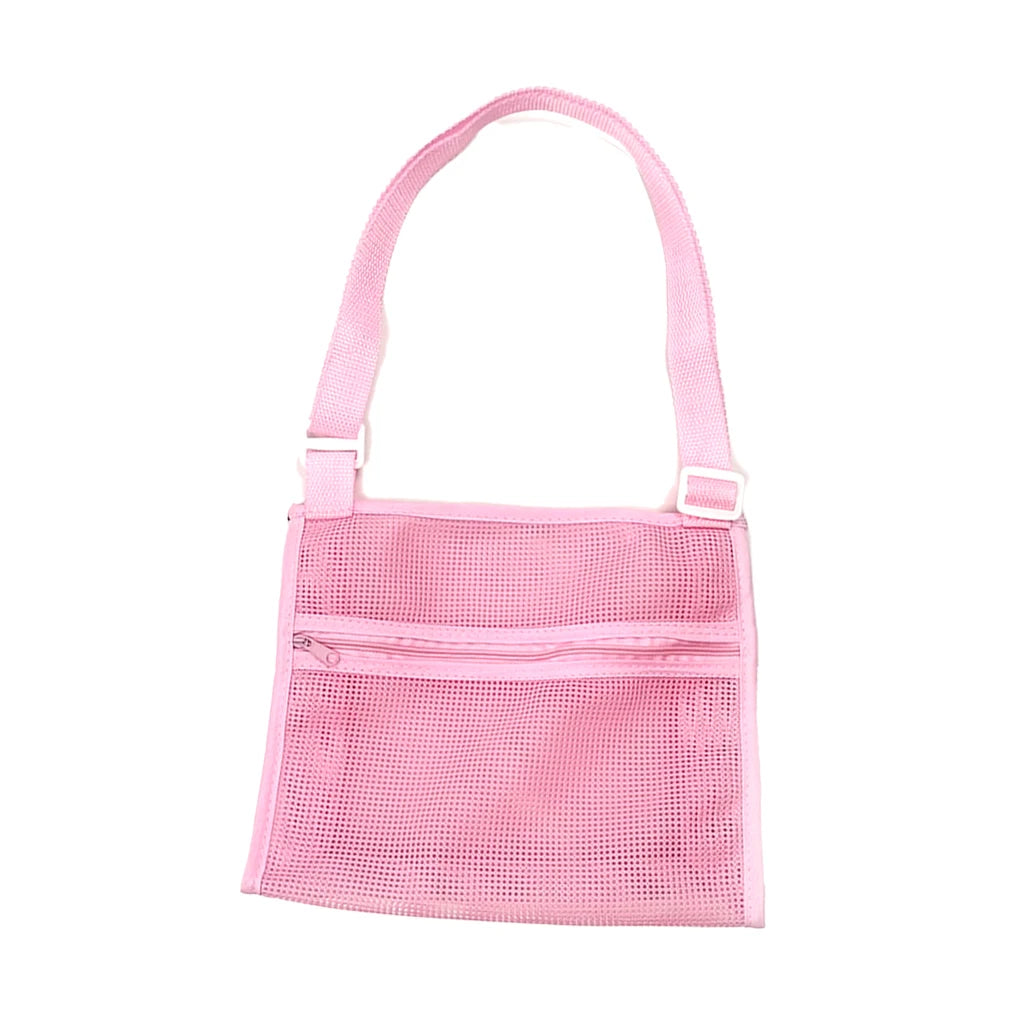 Beach Mesh Bag Handbag Outdoor Camping Picnic Travel Pouch Toys Tote Vue