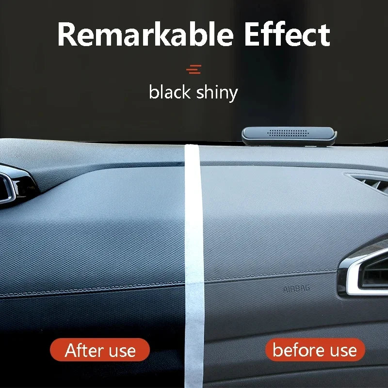 Car Plastic Refurbished Plated Crystal Coating Agent Part Retread Scratch Repair Console Instrument Panel Care Polish Cleaner Vue