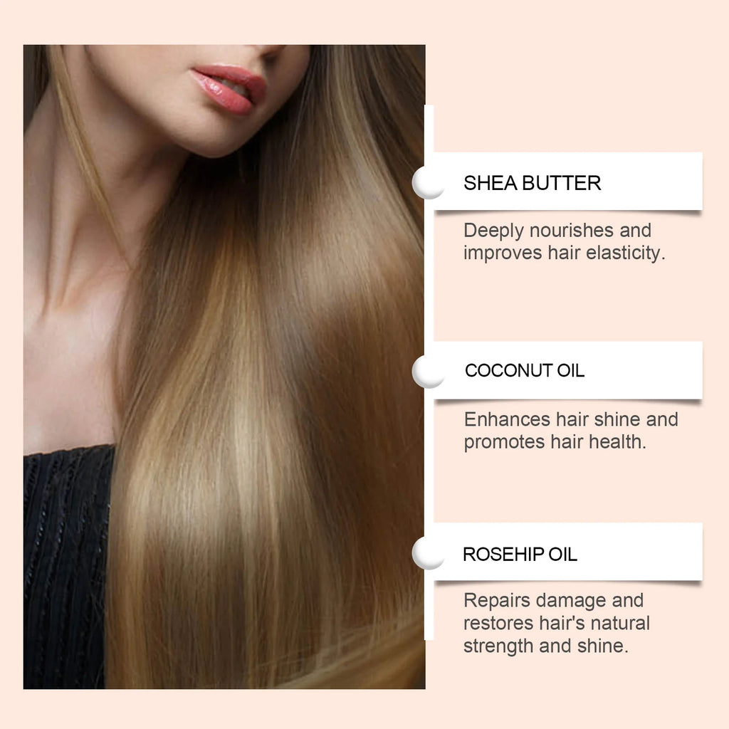 Hair Care Essential Oil - Nourishing Essential Oil for Smoothing Hair, Enhancing Natural Shine, Boosting Volume and Taming Frizz Vue