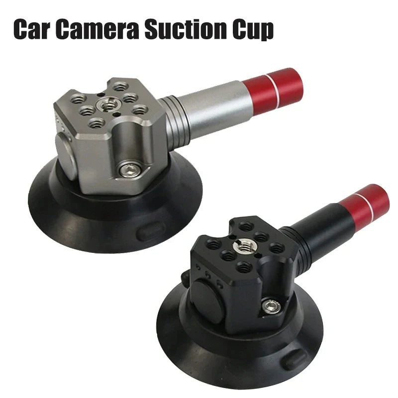 3inch 4.5inch 6inch Car Camera Suction Cup 360° Adjustable Phone Camera Mount on Car Windshield Dash for Gopro DSLR Cameras Vue