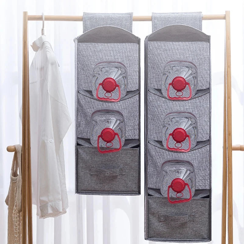 Portable Wardrobe Hanging Storage Bag – Drawer Style, Washable Closet Organizer Box for Clothes Vue