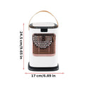 1300ml Water Tank Cooling Fan, 6-Speed Quiet Desk Fan, Portable Evaporative Air Cooler for Home Office Car Camping, Sleep Use Vue A
