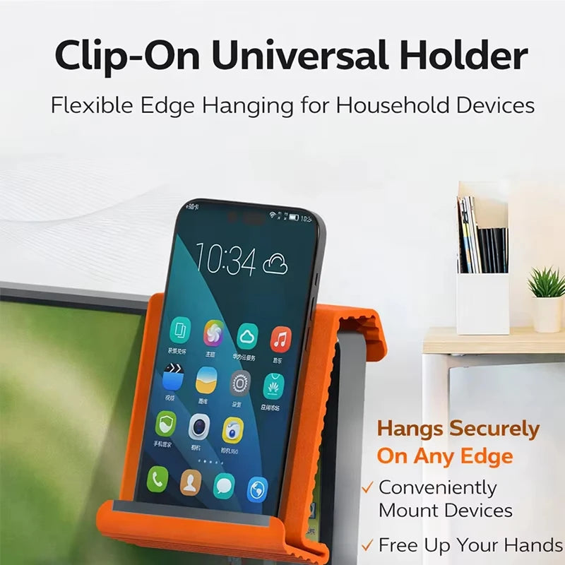 Portable Foldable Silicone Phone Holder Bendable Freely into Any Shape Multi-Angle Adjustable Stand for Mobile Phone Vue