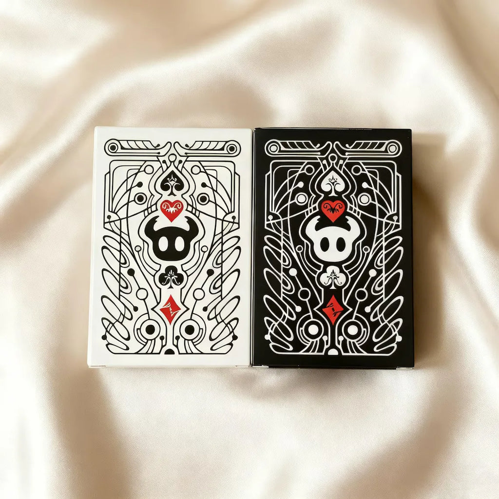2pcs Hollow Knight Standard Poker Card Black White Playing Card Game Card Group Portable Creative Board Friend's party Game Toys Vue