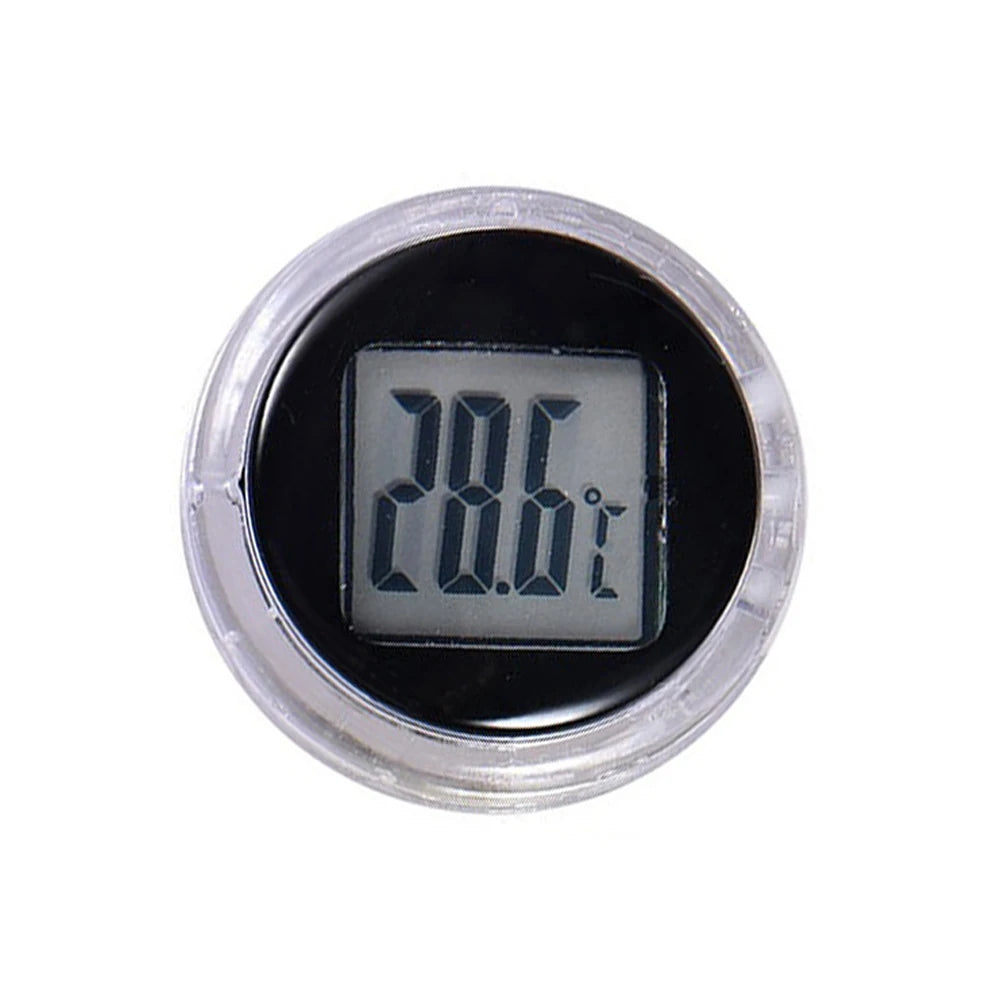 Mini Thermometer Waterproof Stick-On Digital Display -20~ 70°C Transparent ABS Shell Temeperature Meter Vue Default Title