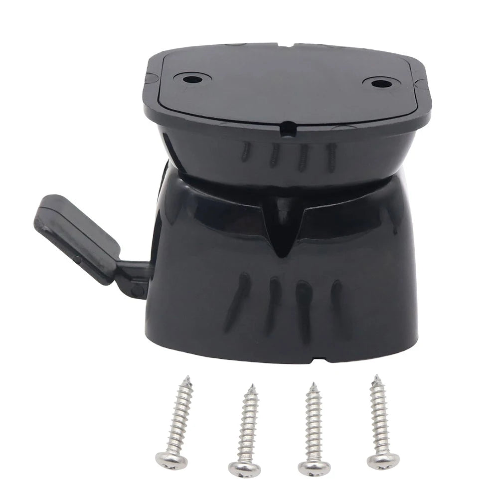 RV Baggage Door Catch Latch Holder – Nylon Compartment Clip Door Catch Latch Vue black China Mainland