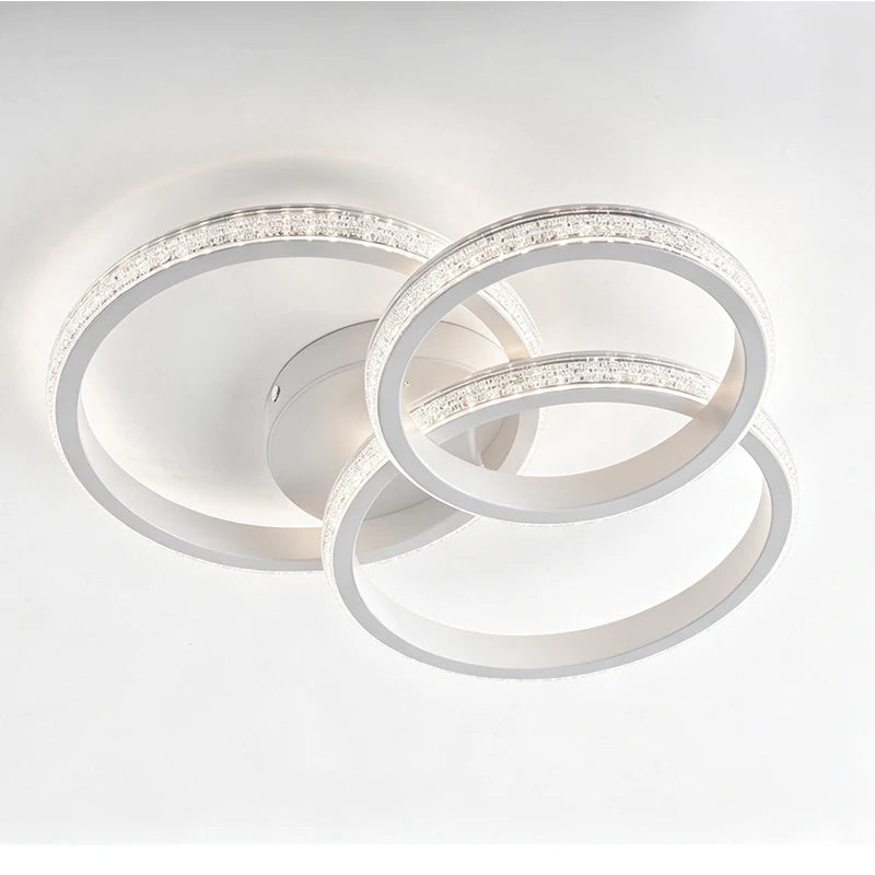 Modern LED Ceiling Light Surface Mounted 3-Color Temperature Adjustable Home Lighting for Bedroom Living Room Aisle Light Vue