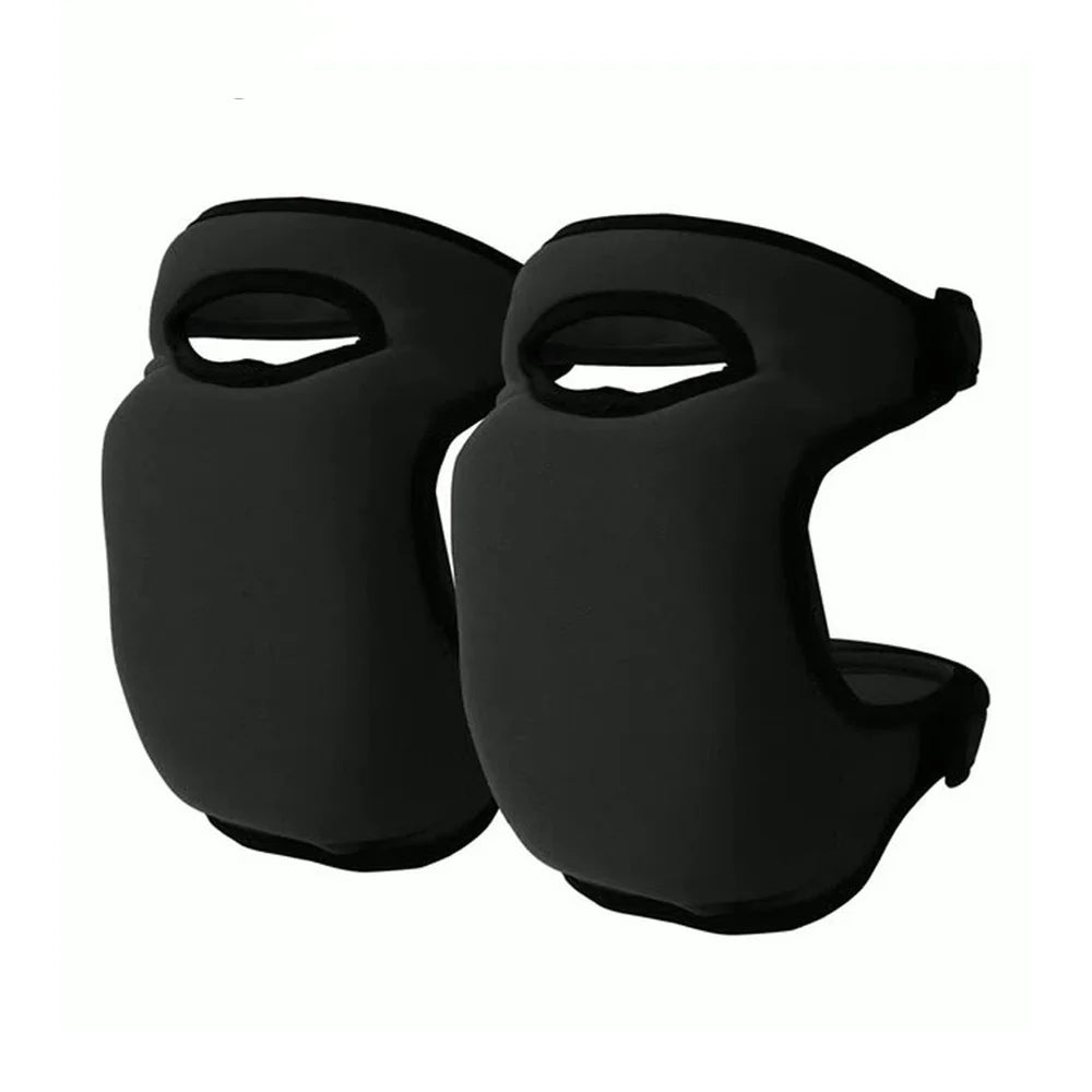 1Pair Soft Foam Knee Pads for Work Knee Support Padding for Gardening Cleaning Protective Sport Kneepad Builder Workplace Safety Vue black
