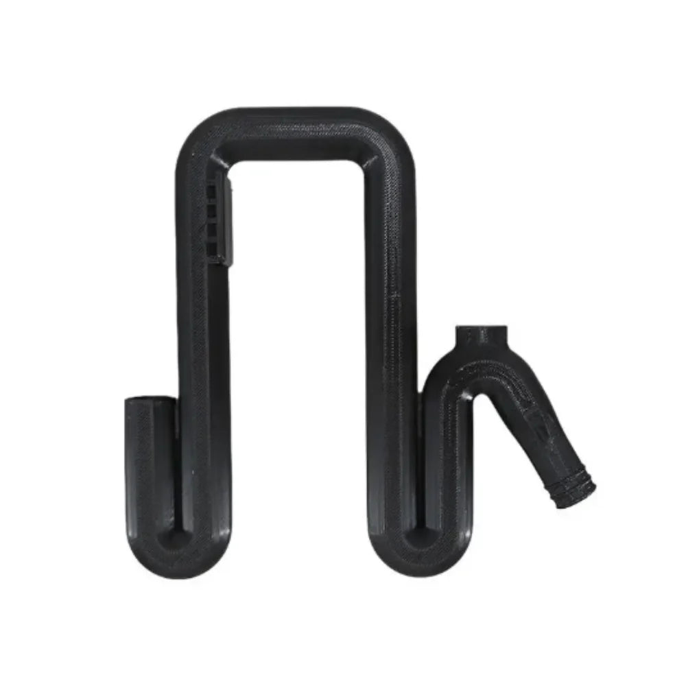 Self-priming Design Self-priming Siphon Hose Easy Installation Overflow Function Rainwater Transfer Pipe PP Material Vue Black