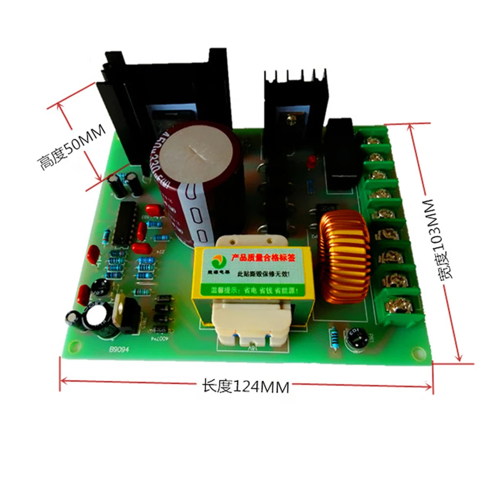 High Power DC Motor Governor PWM 0-220V Output Voltage Adjustable Permanent Magnet Excitation Motor Drive Controller Board Vue