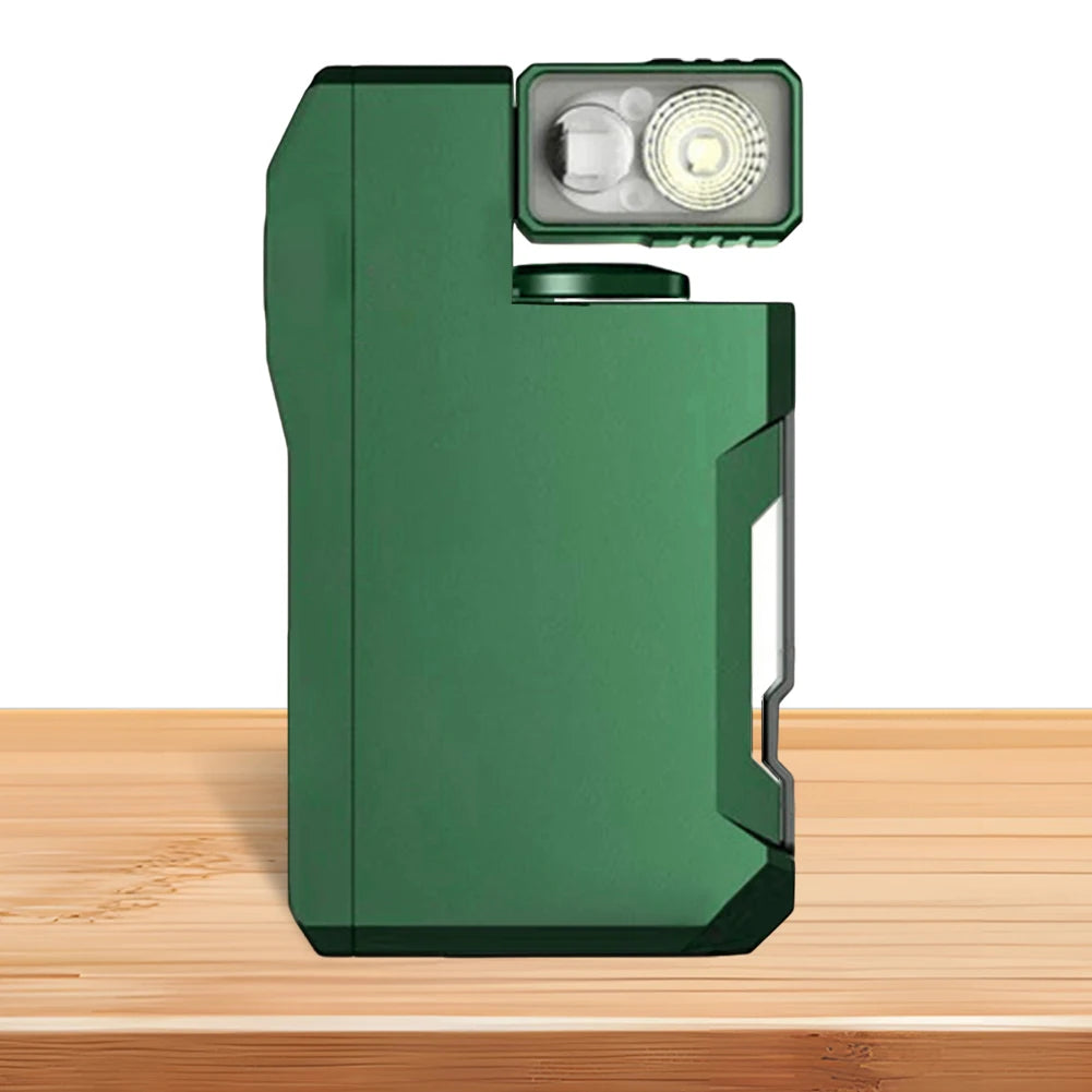 LED Rechargeable Flashlight – 180° Rotating Multi-Mode Torch Rechargeable Flashlight Vue