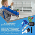 Different Air Conditioner Fin Cleaner Kit,Ac Coil Cleaner Air Refrigerator Fin Cleaner Evaporator Radiator Repair Cleanabkw Vue As Shown