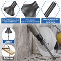 Smoothing Air Hammer Bits Set, 5Pcs Air Pneumatic Hammer Tool Kit Air Hammer With Spring For 150, 190, 250 Air Hammerabkw Vue As Shown NONE