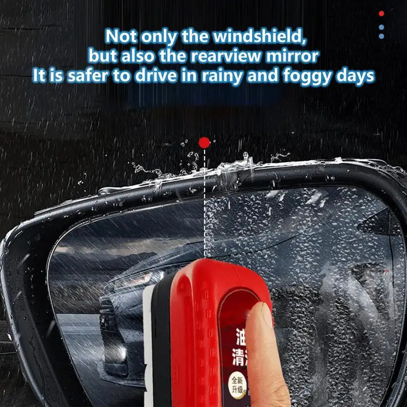 60ml 120ml Car Glass Oil Film Remover Hydrophobic Windshield Cleaner Auto Detailing Glass Coating Window Auto Detailing Tool Vue